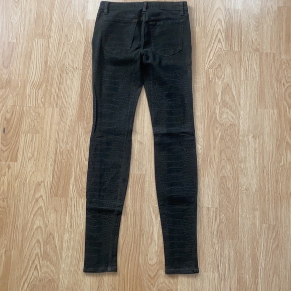 Joe’s Jeans snakeskin print skinny pants - Picture 3 of 6